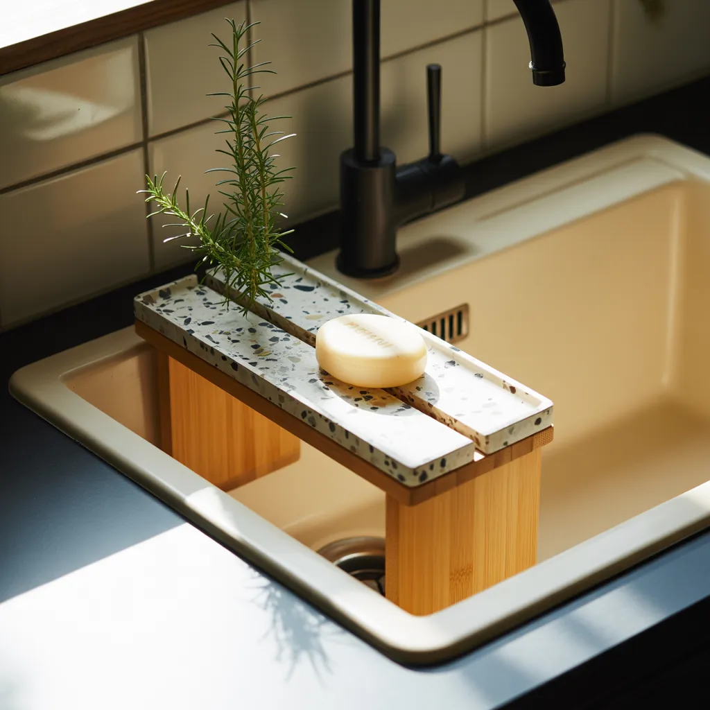 kitchen sink soap tray ideas