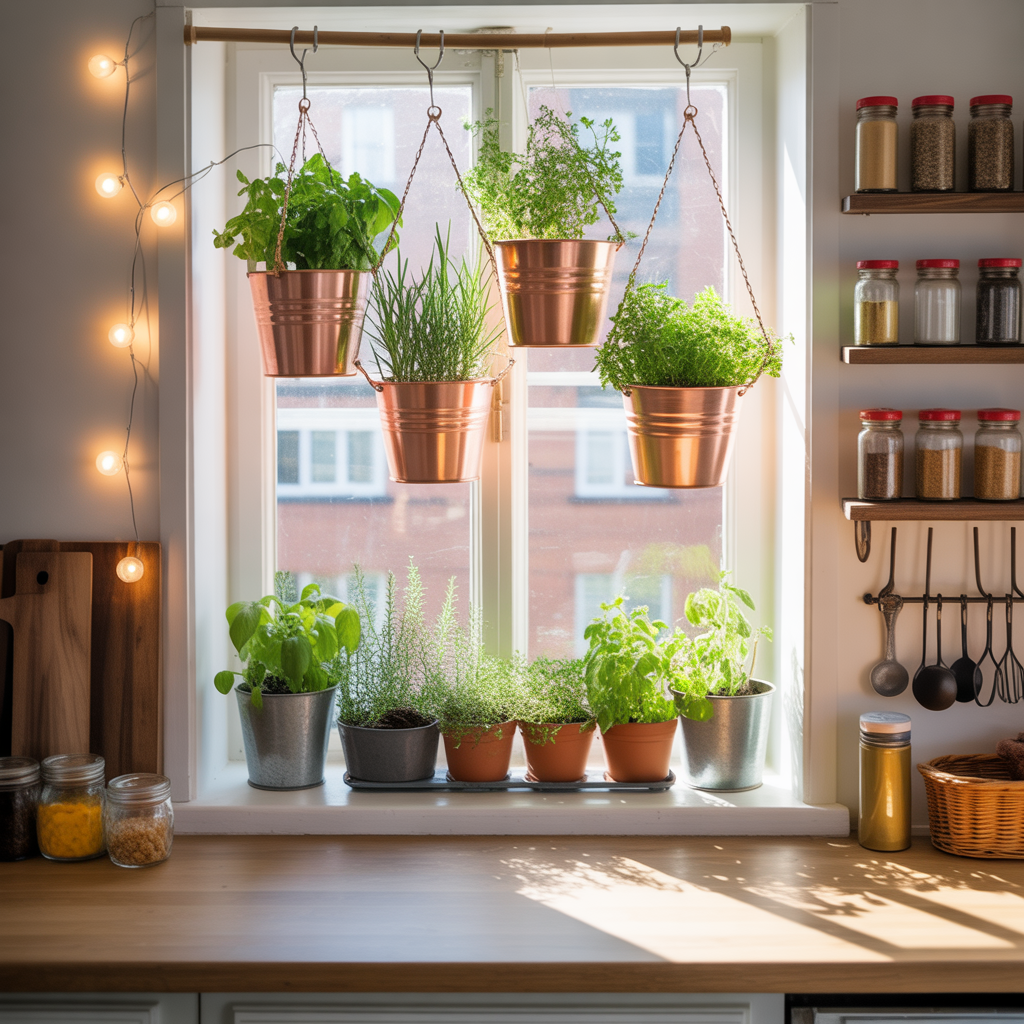 kitchen window decoration ideas