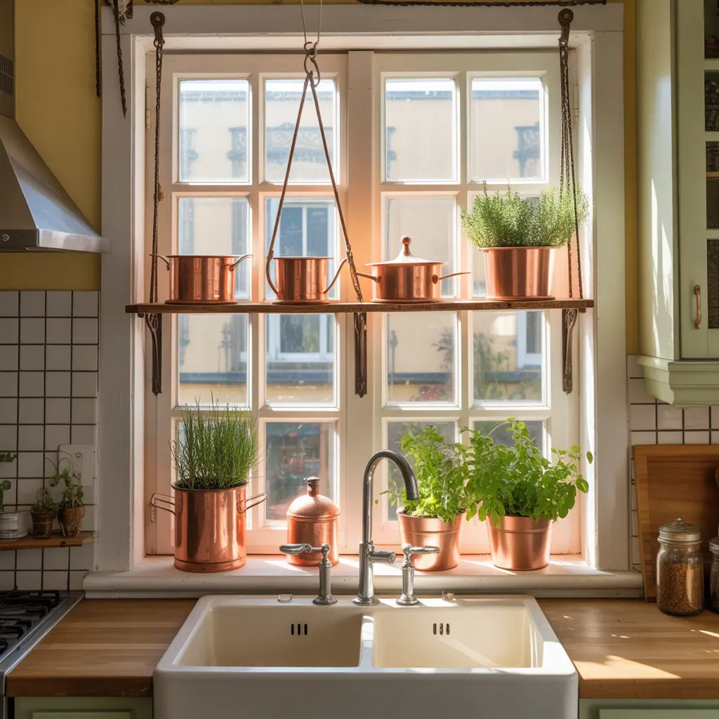 kitchen window decoration ideas