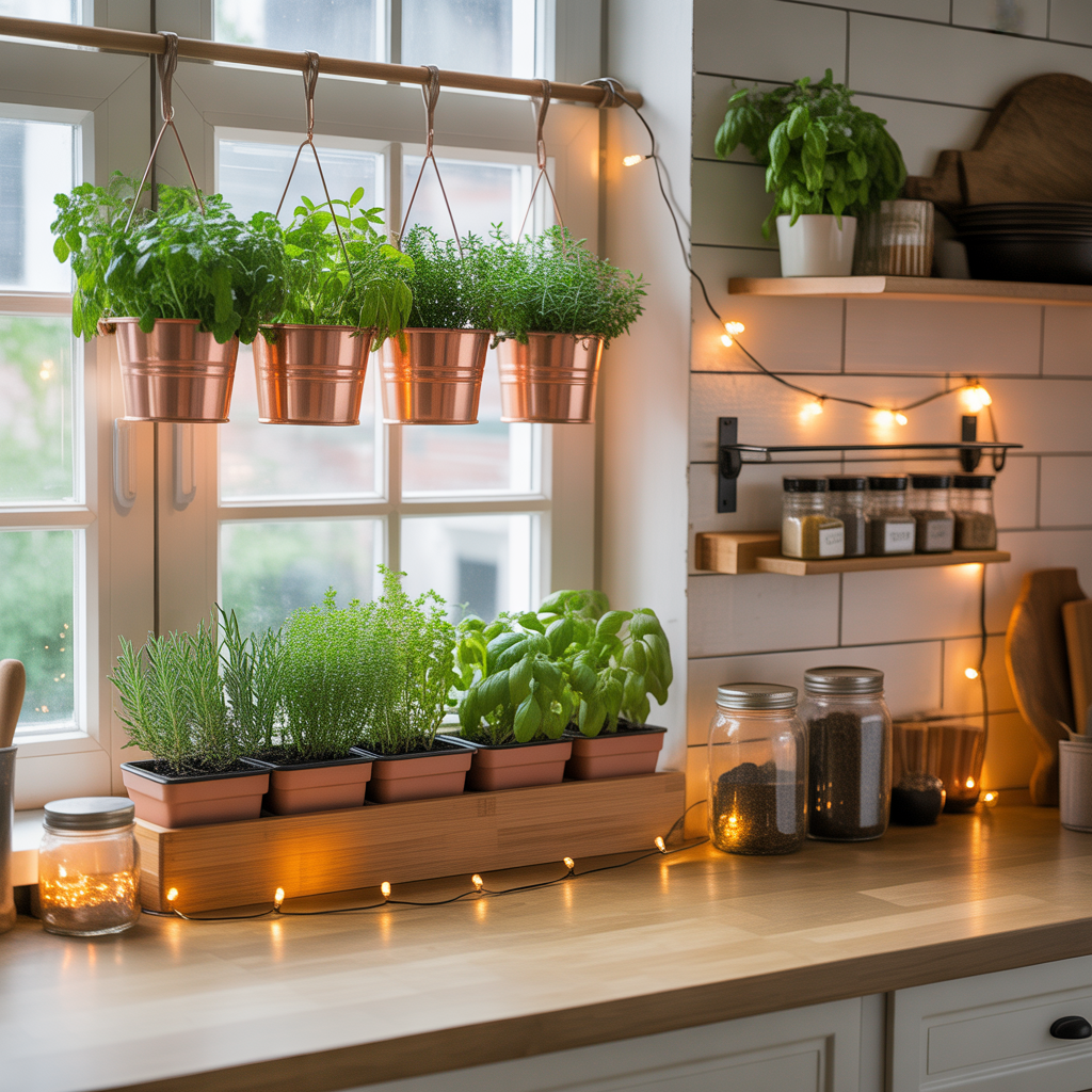 kitchen window decoration ideas