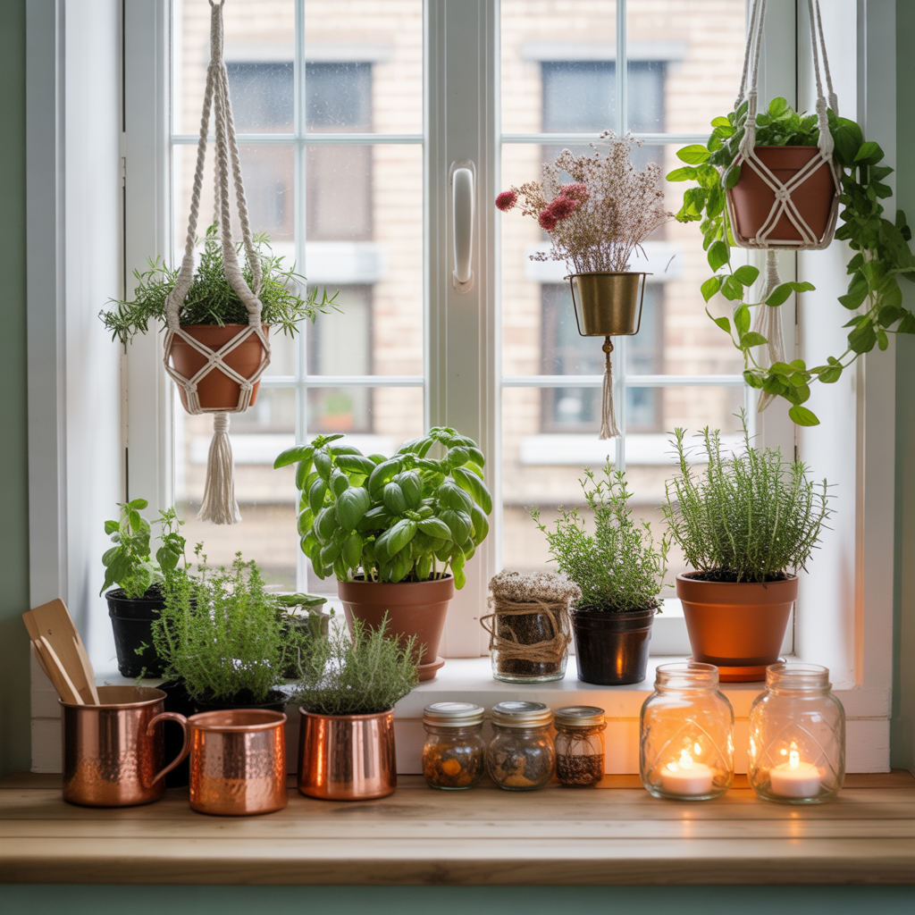 kitchen window decoration ideas