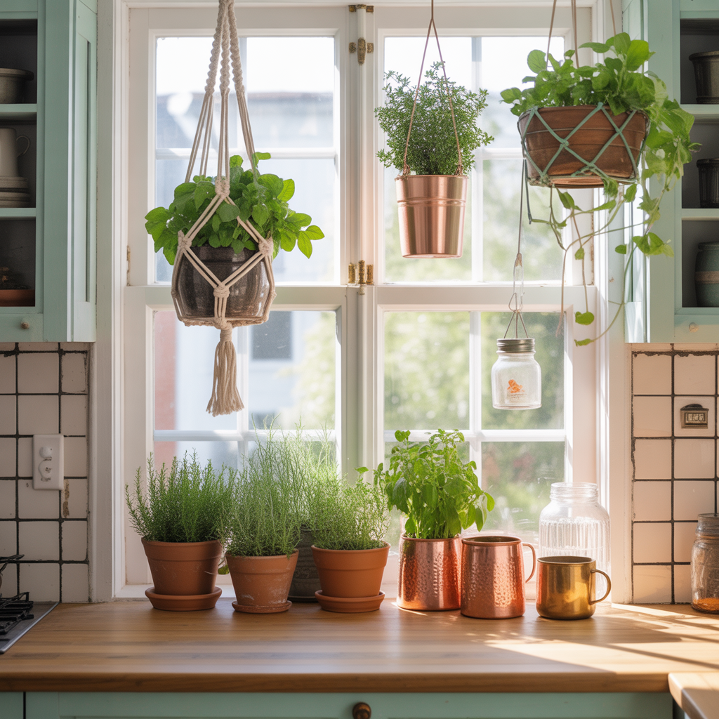 kitchen window decoration ideas