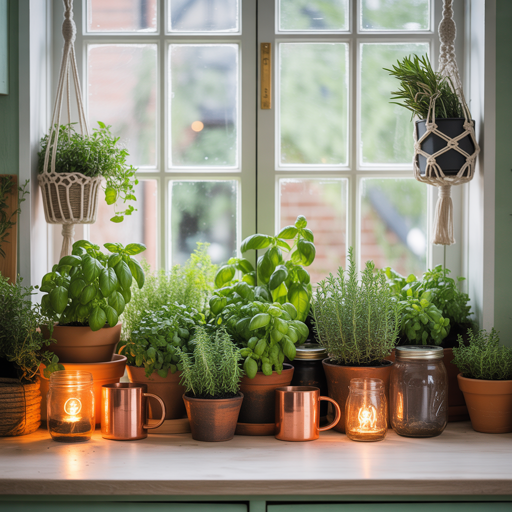 kitchen window decoration ideas