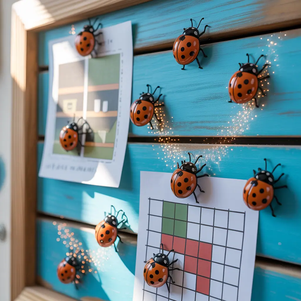 ladybug bulletin board concept