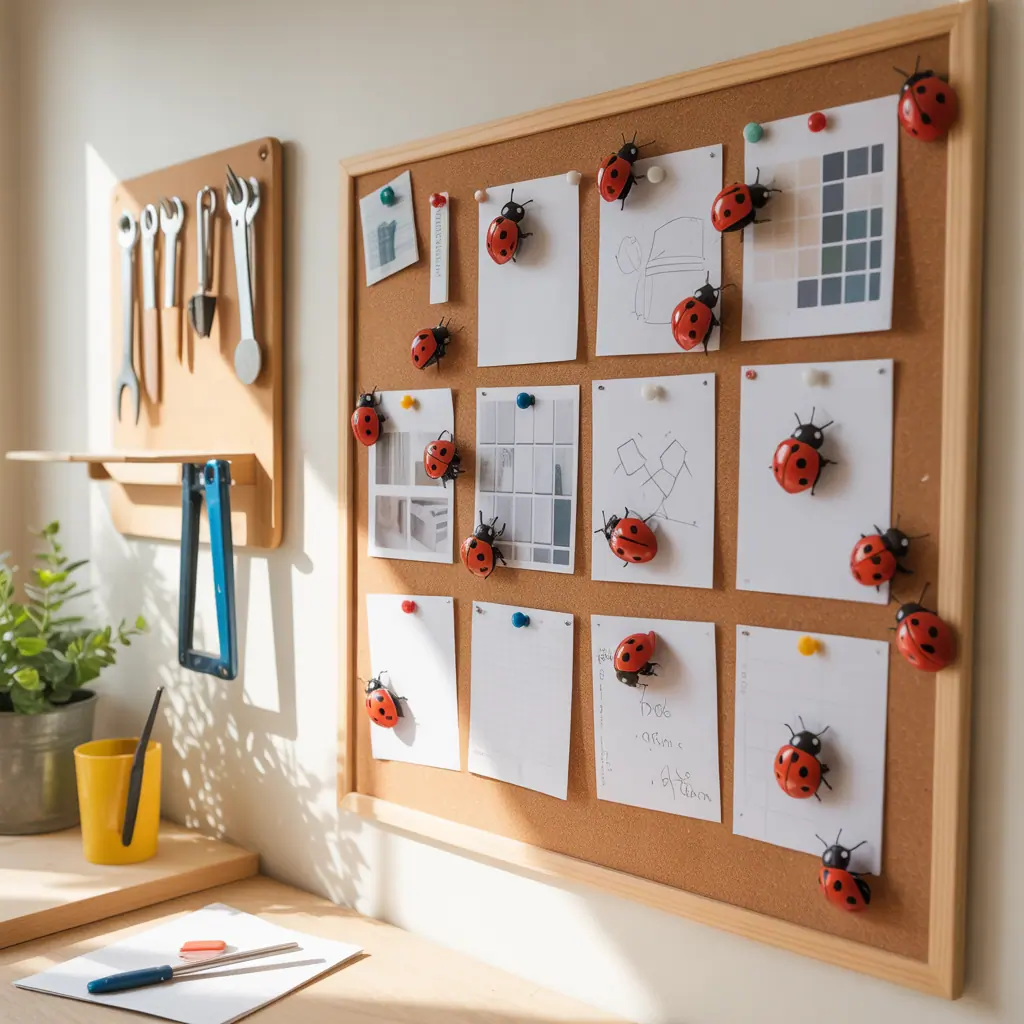 ladybug bulletin board concept