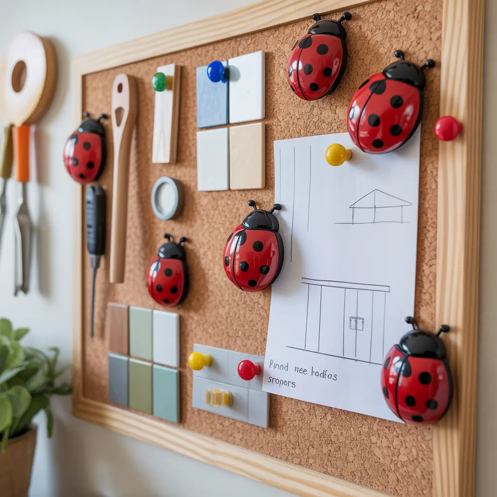ladybug bulletin board concept