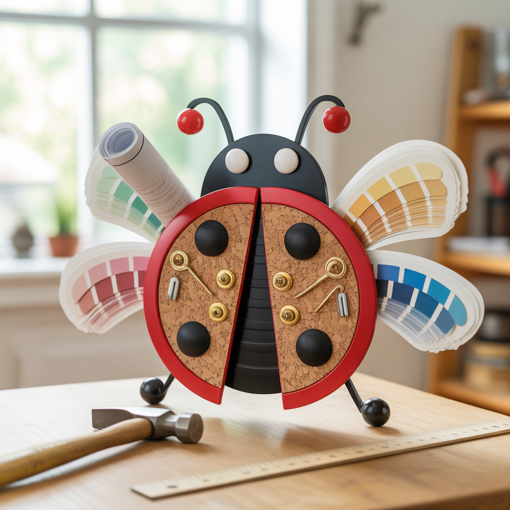 ladybug bulletin board concept