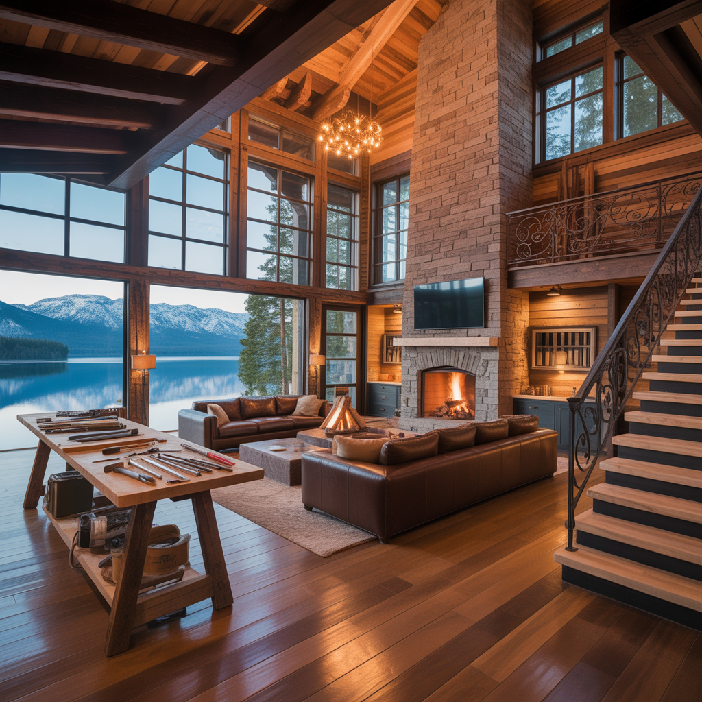lake house mountain ideas