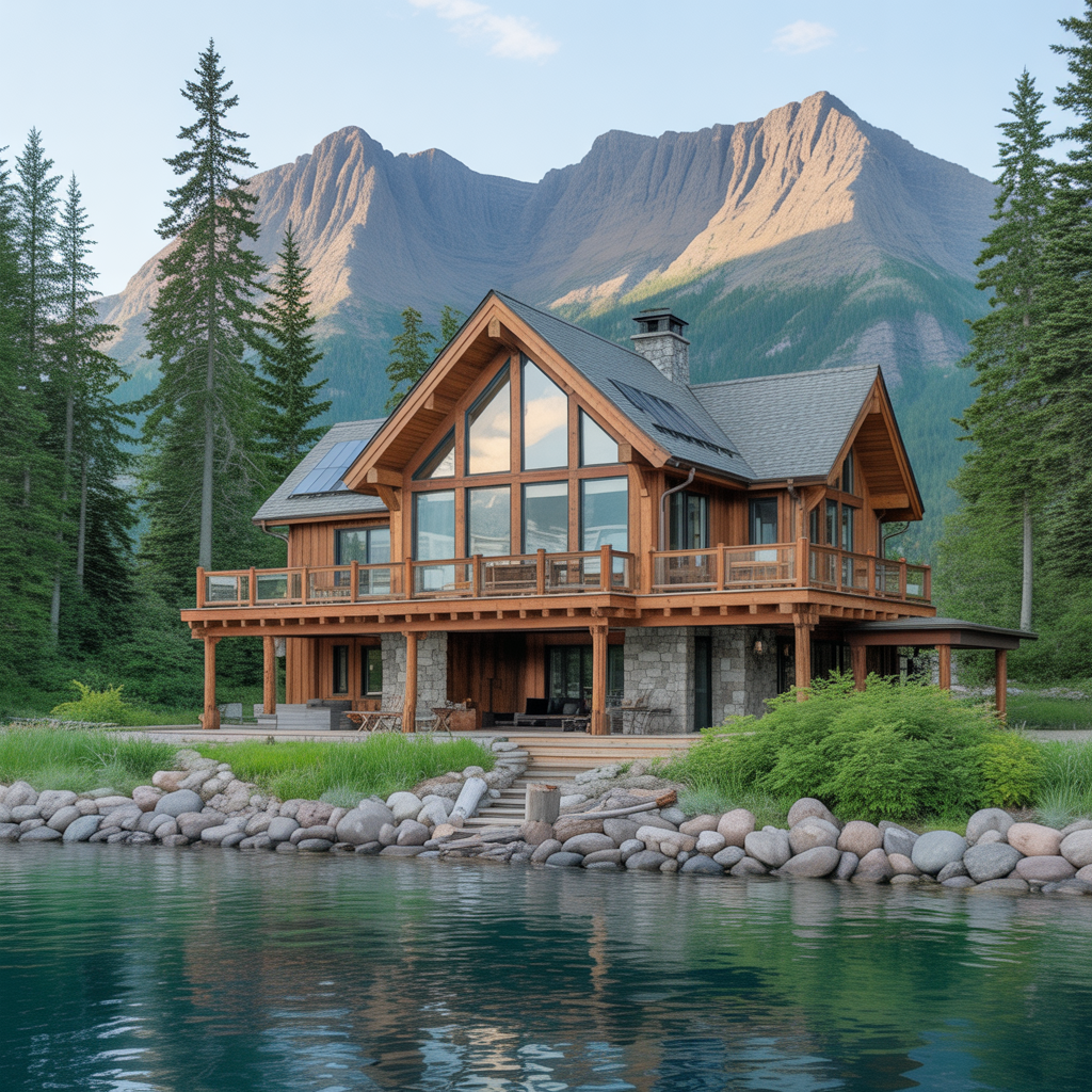 lake house mountain ideas