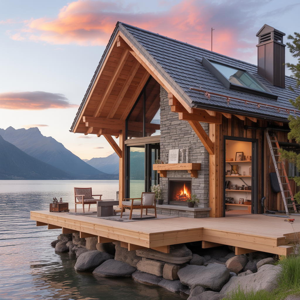 lake house mountain ideas