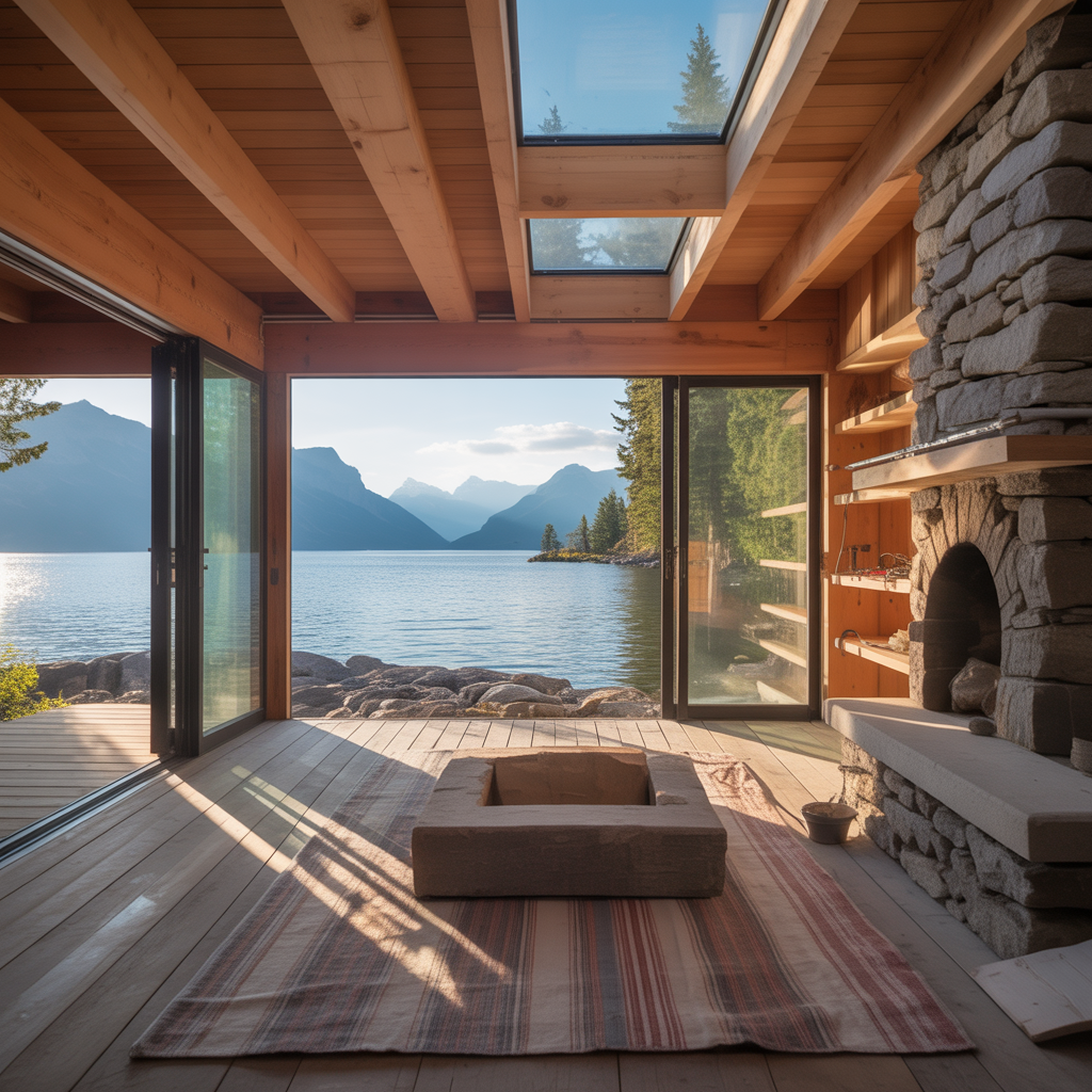 lake house mountain ideas