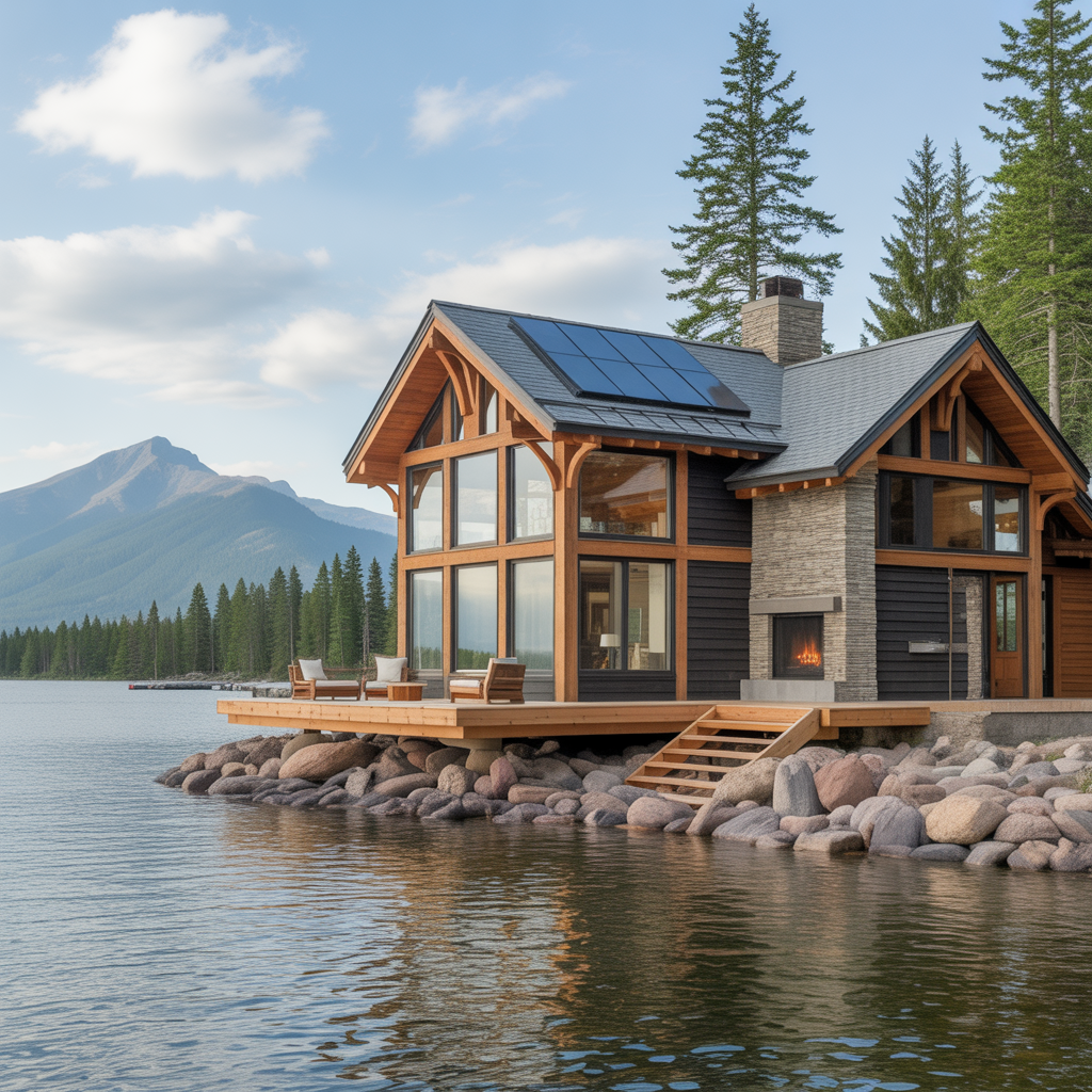 lake house mountain ideas