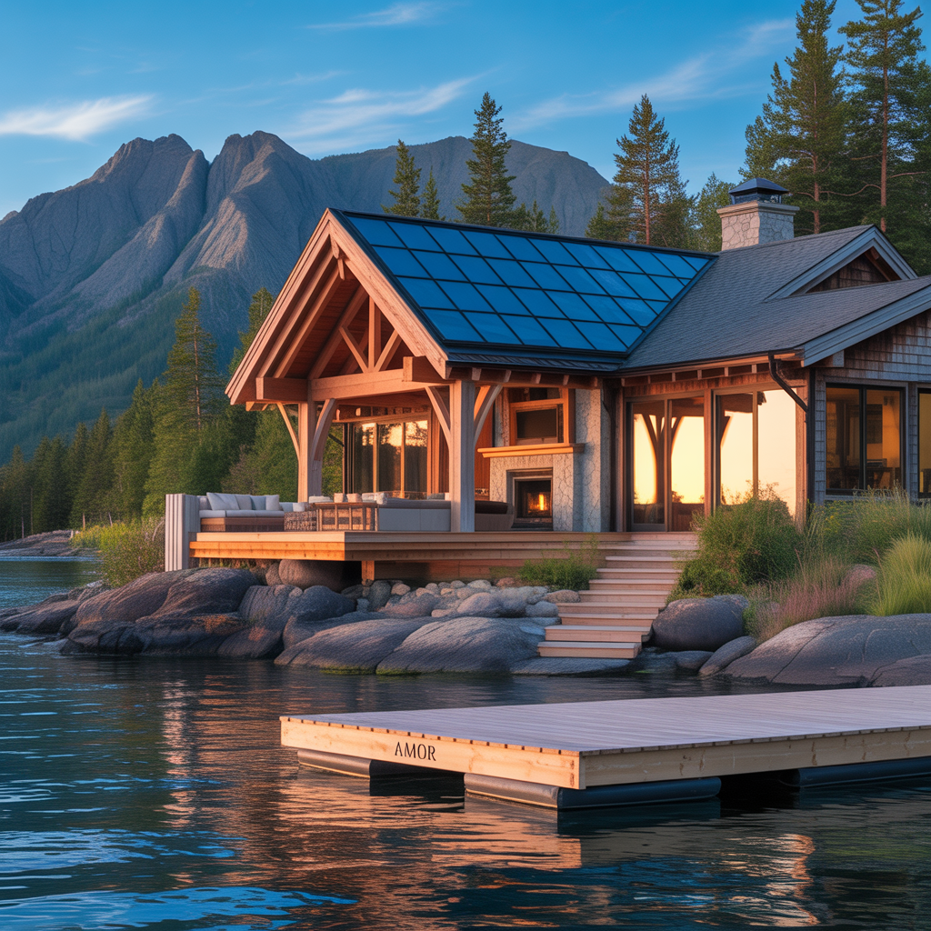 lake house mountain ideas