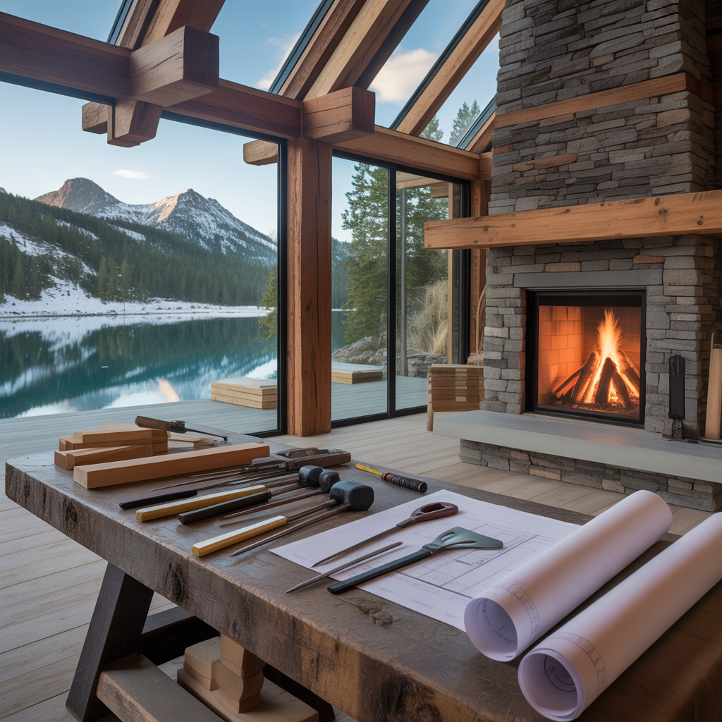 lake house mountain ideas