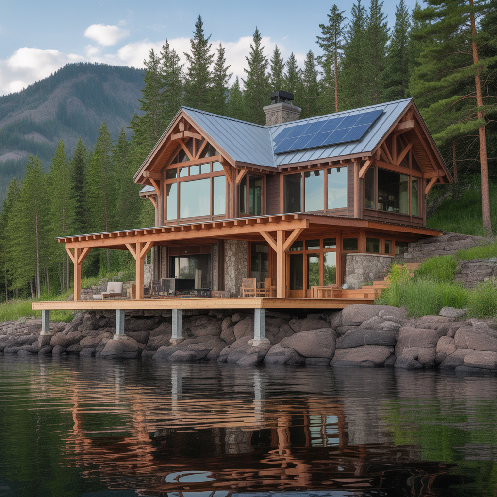 lake house mountain ideas