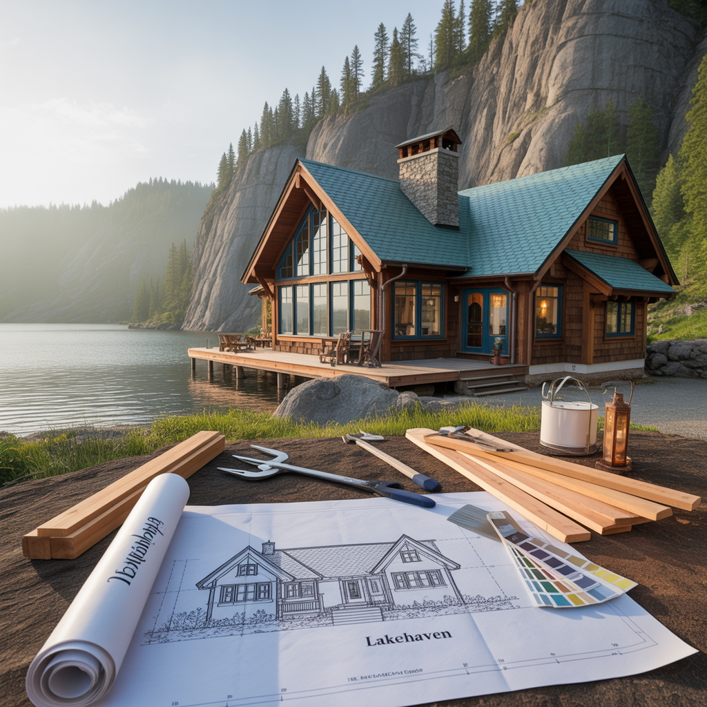lake house mountain ideas