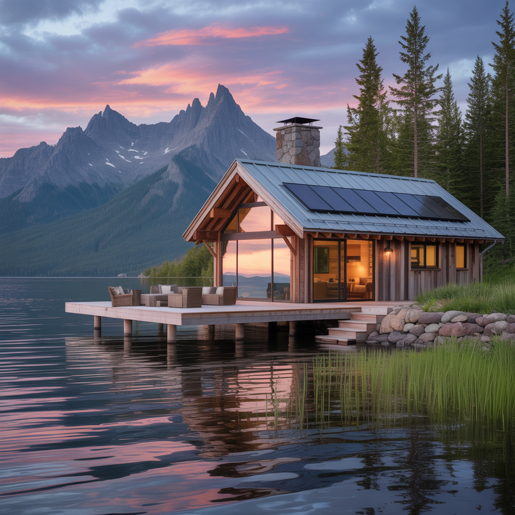 lake house mountain ideas