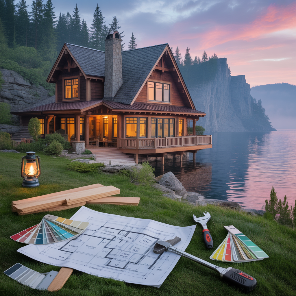 lake house mountain ideas