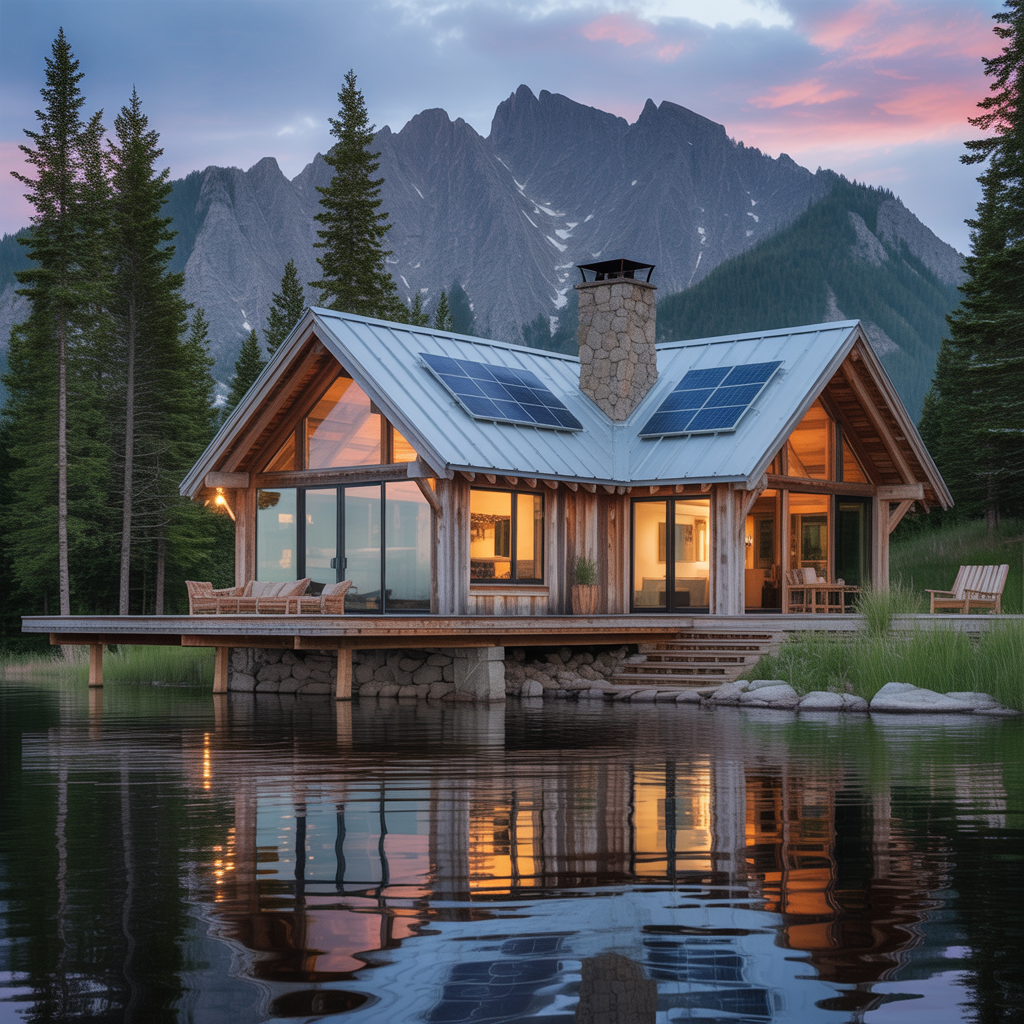 lake house mountain ideas