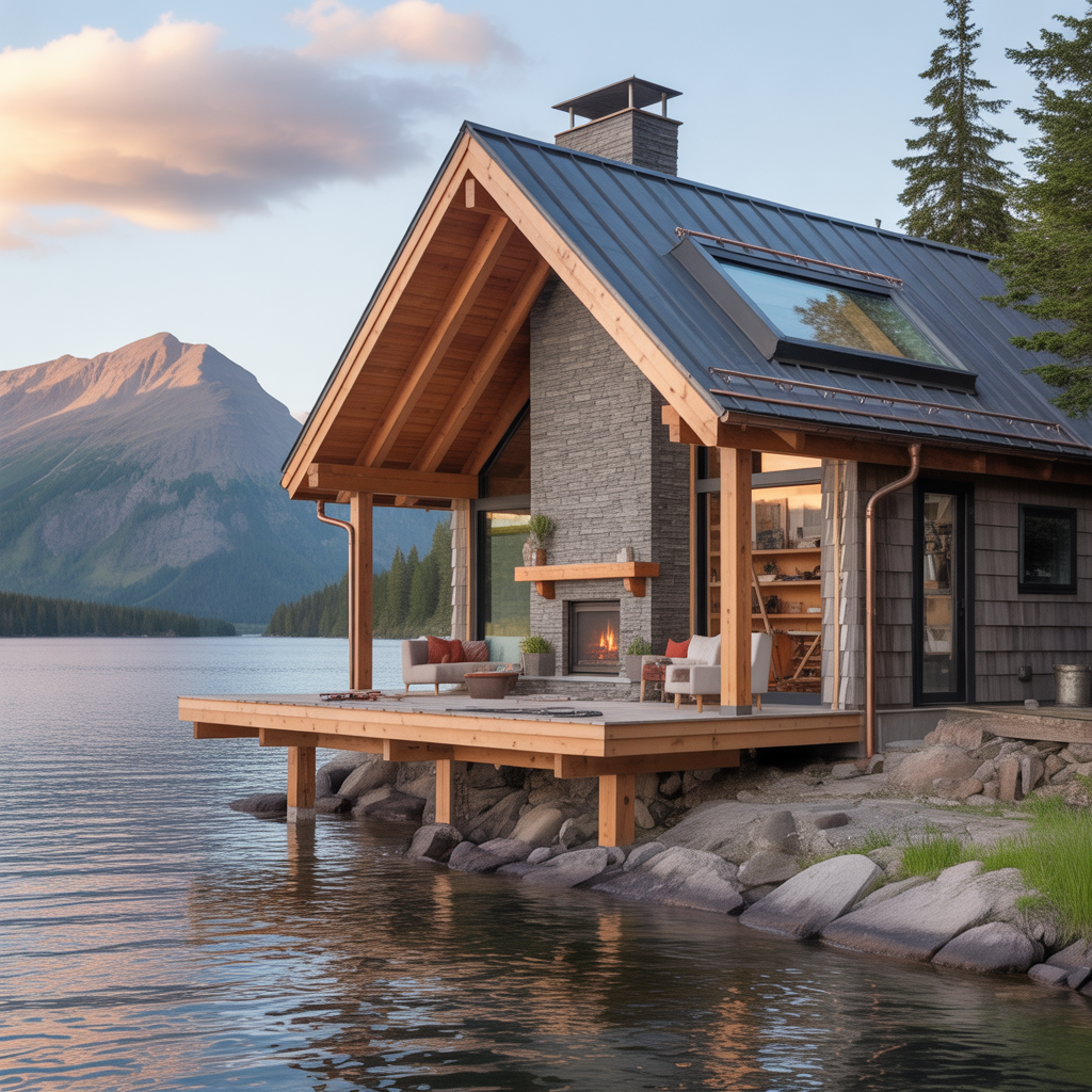 lake house mountain ideas