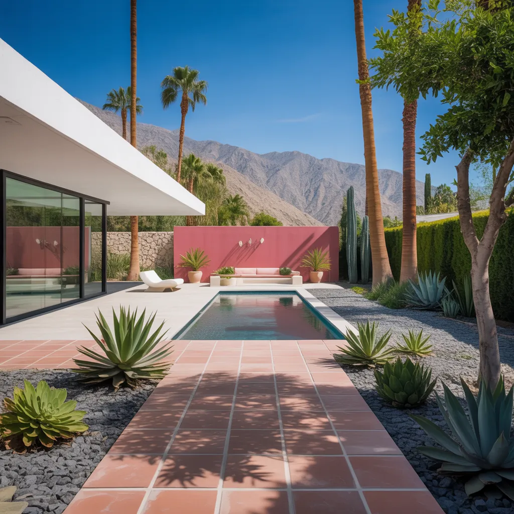 landscape ideas palm springs