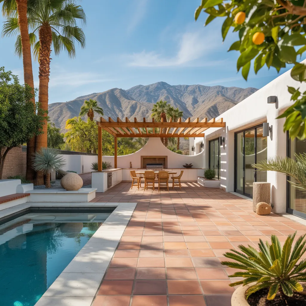 landscape ideas palm springs