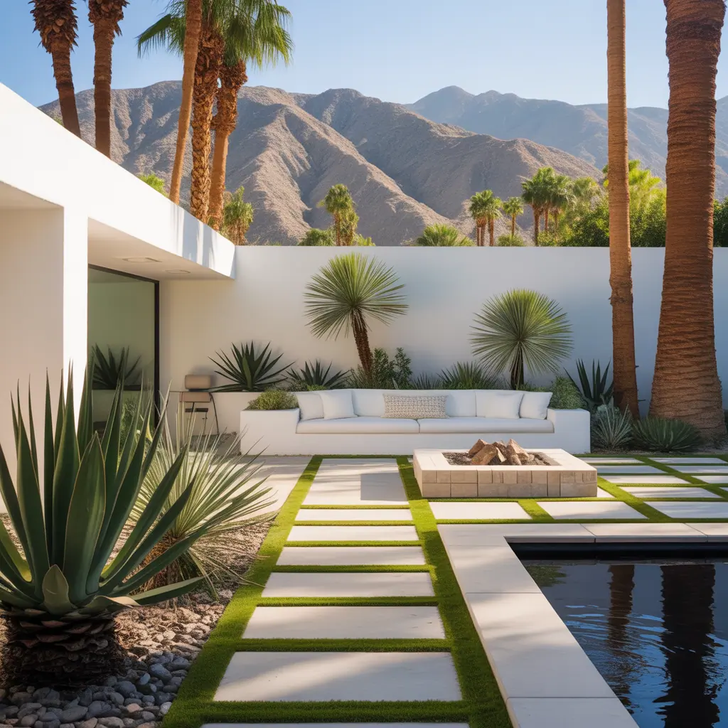 landscape ideas palm springs