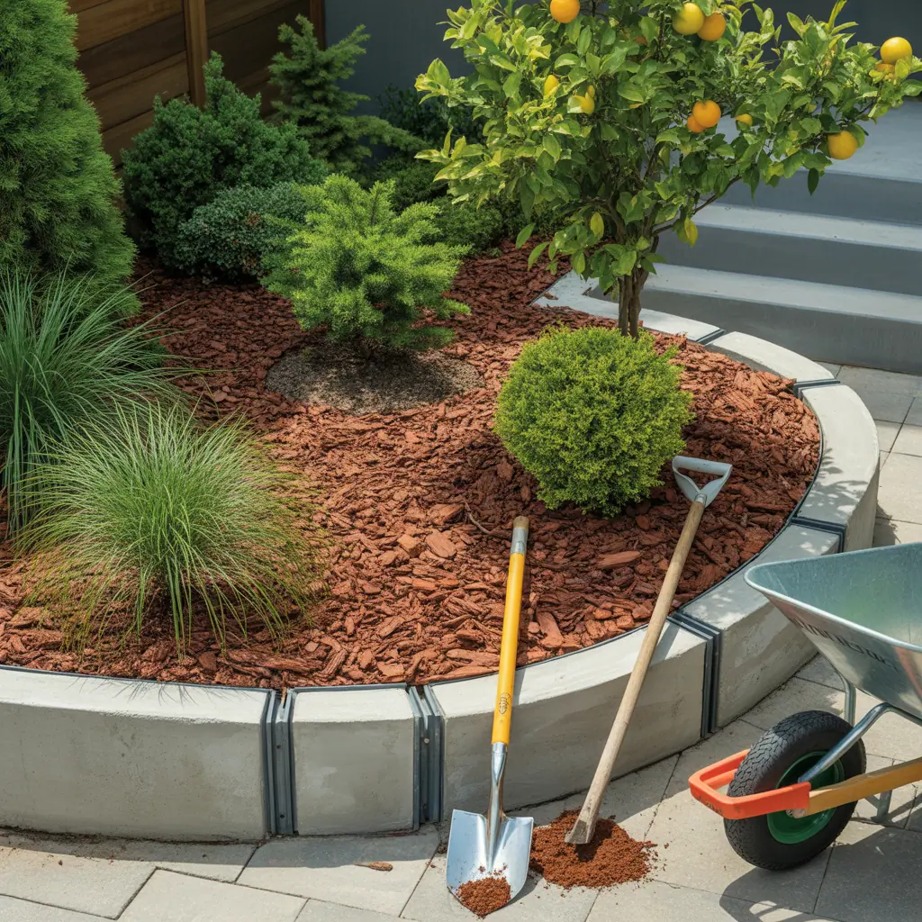 landscape mulch ideas