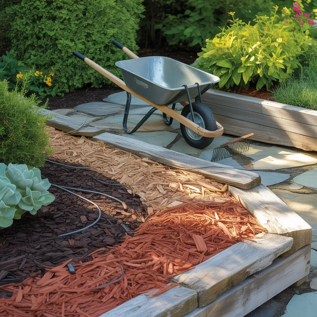 landscape mulch ideas