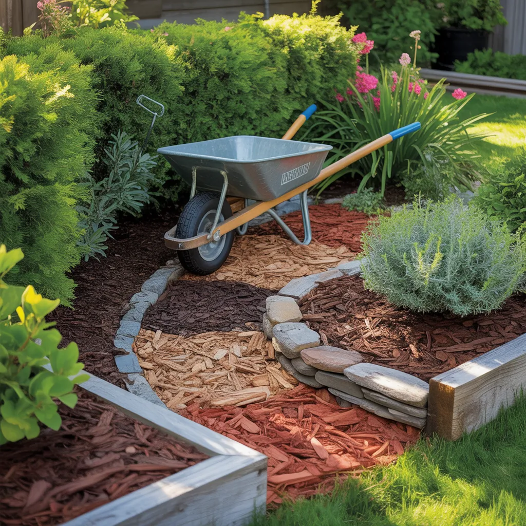 landscape mulch ideas