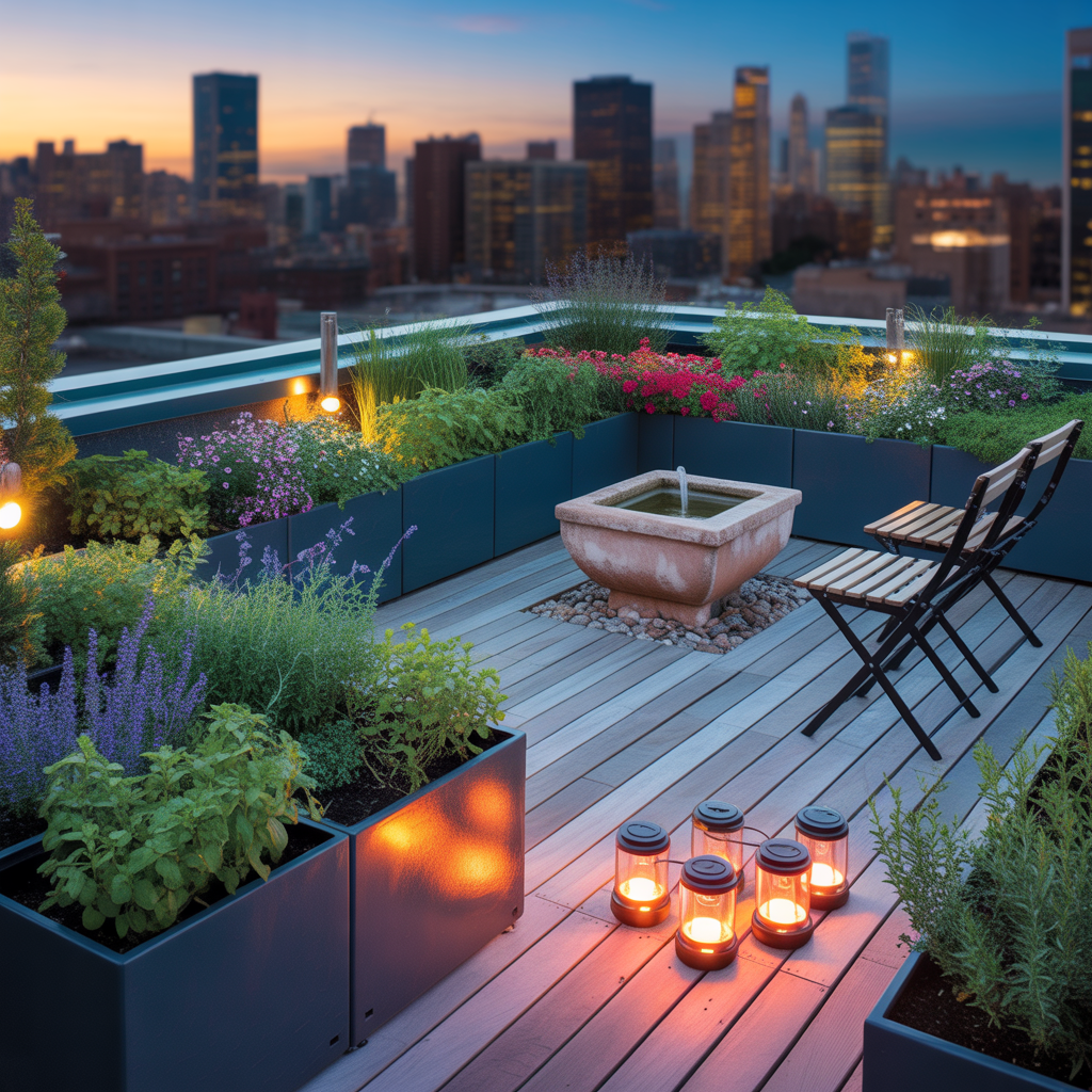 landscaping ideas rooftop