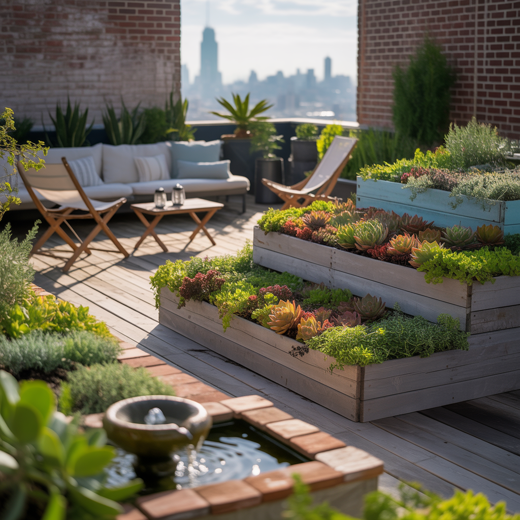 landscaping ideas rooftop
