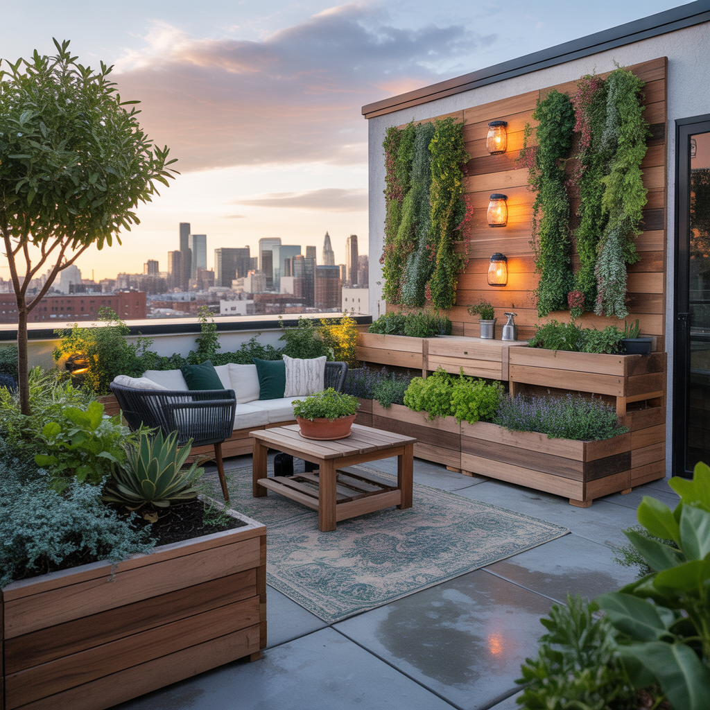 landscaping ideas rooftop