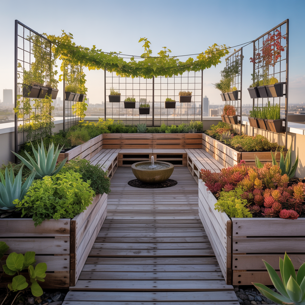 landscaping ideas rooftop