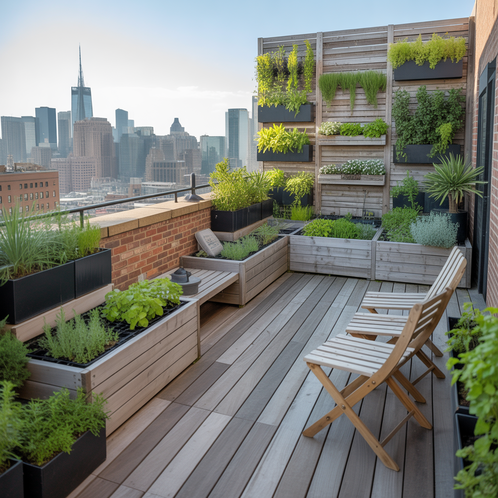 landscaping ideas rooftop