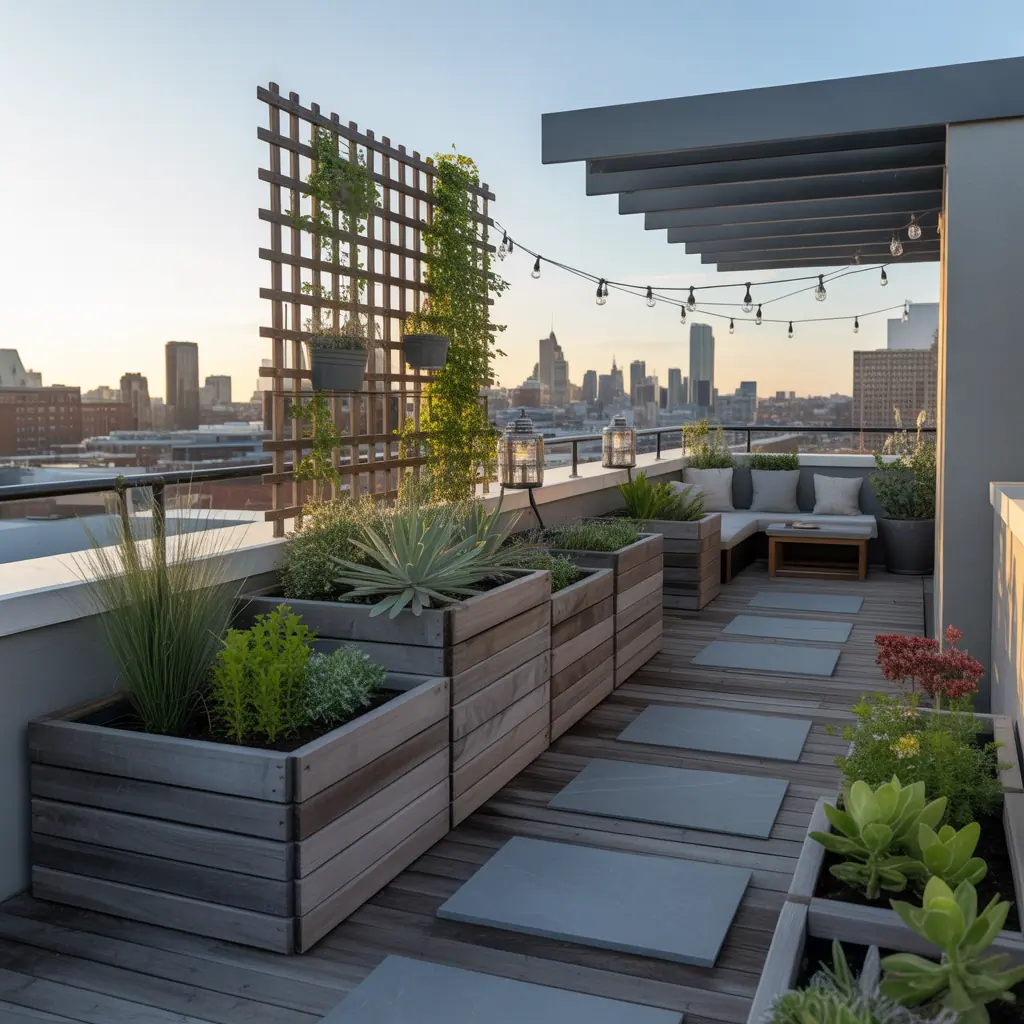 landscaping ideas rooftop