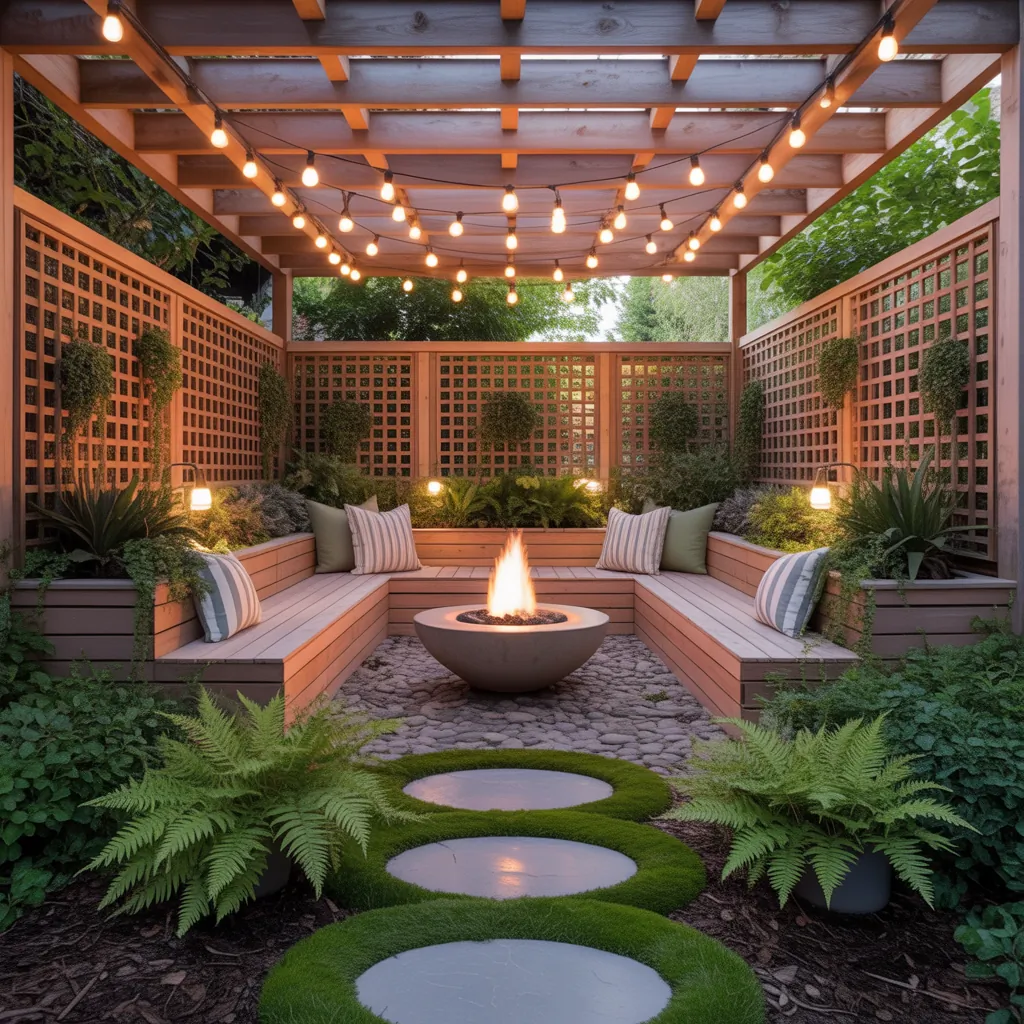 landscaping ideas under deck