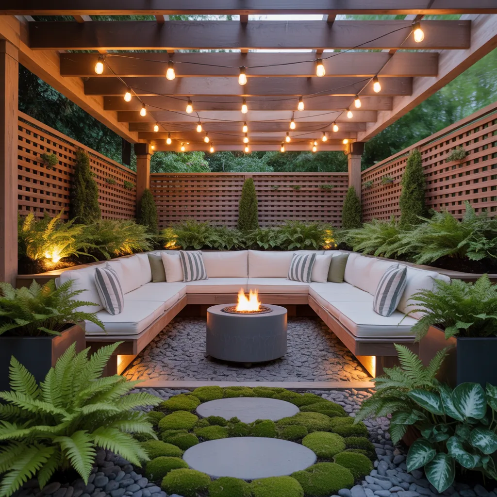 landscaping ideas under deck