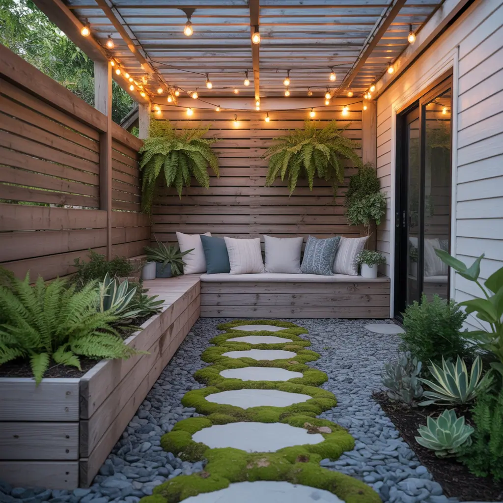 landscaping ideas under deck