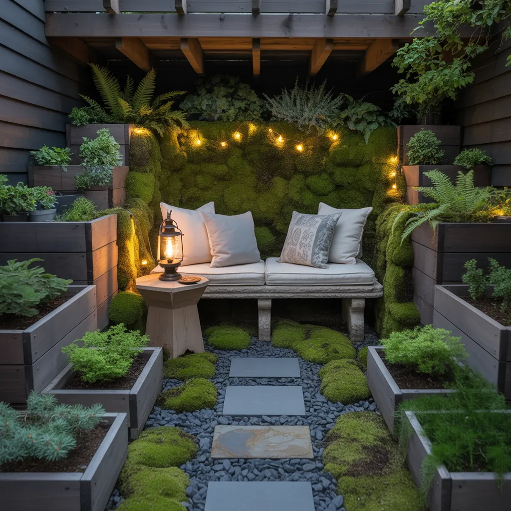 landscaping ideas under deck