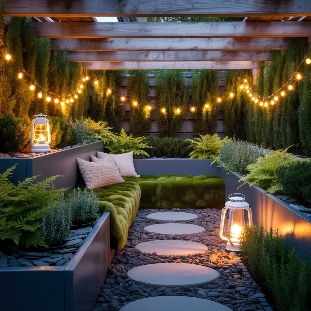 landscaping ideas under deck