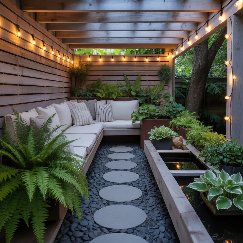 landscaping ideas under deck