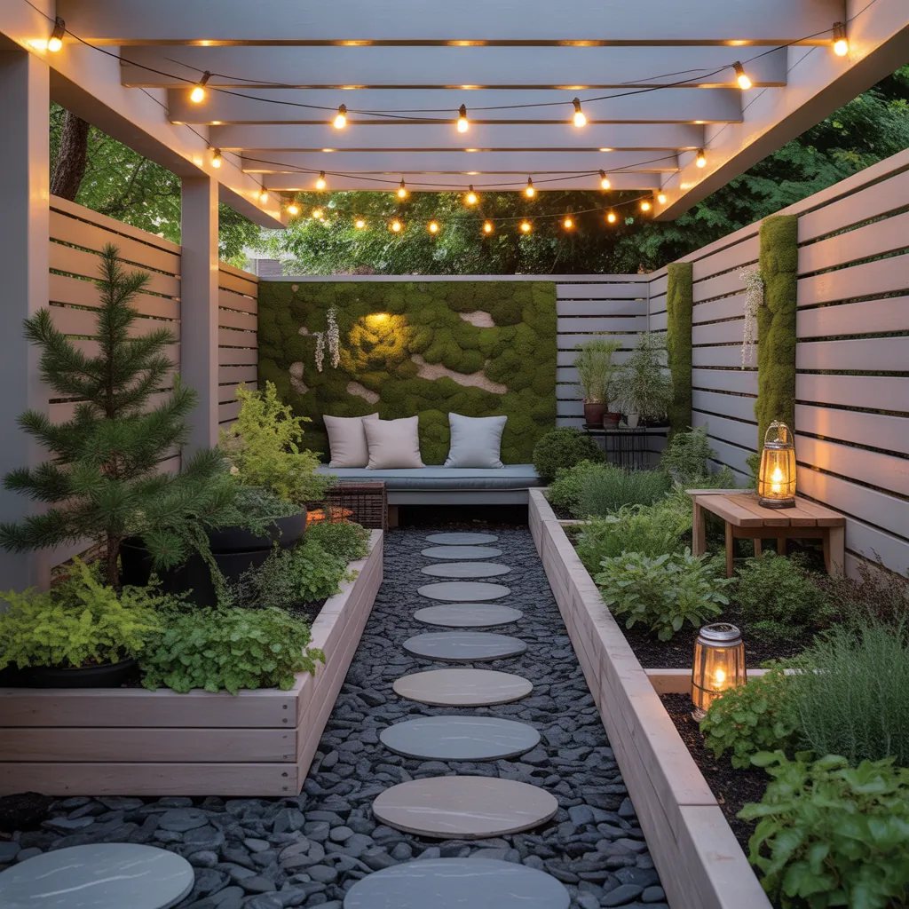 landscaping ideas under deck
