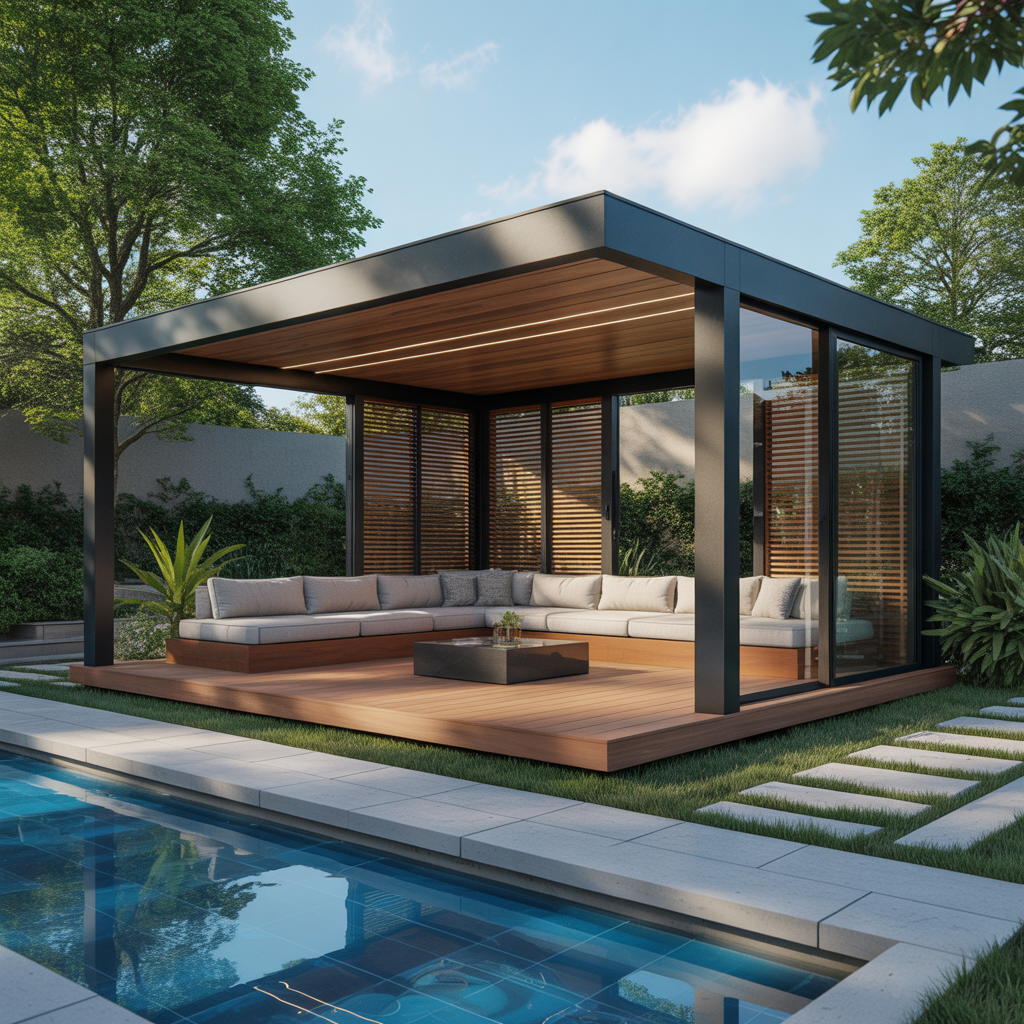 latest modern gazebo ideas