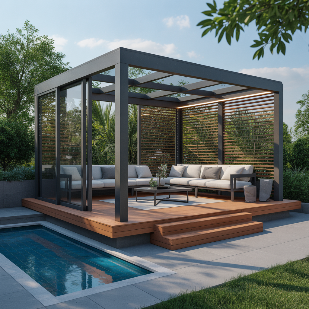 latest modern gazebo ideas