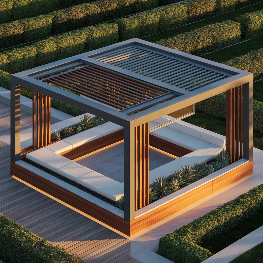 latest modern gazebo ideas