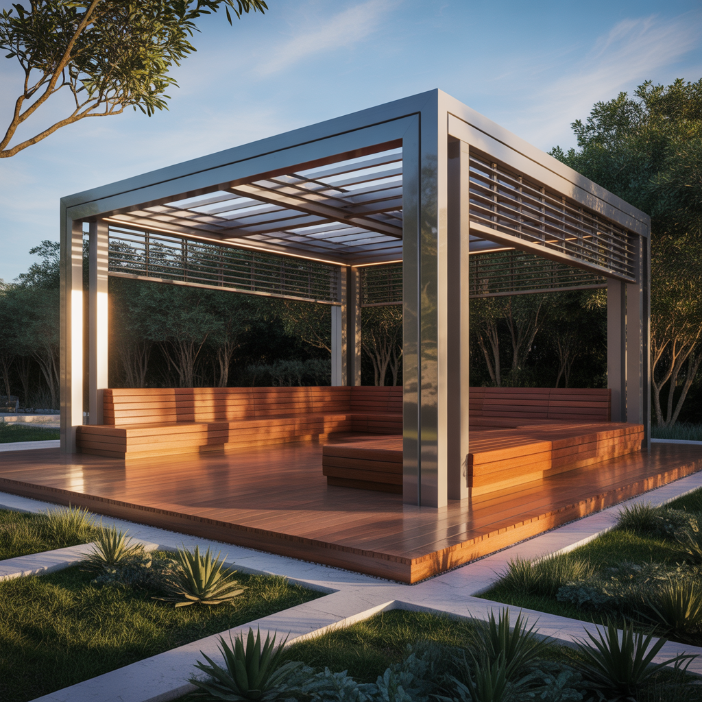 latest modern gazebo ideas