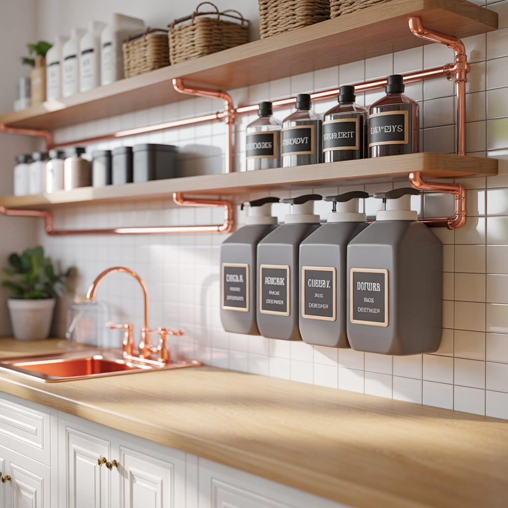 laundry detergent dispenser ideas