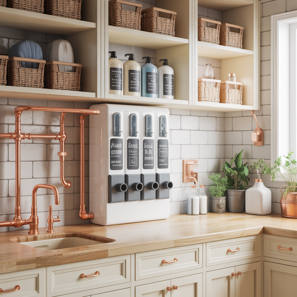 laundry detergent dispenser ideas