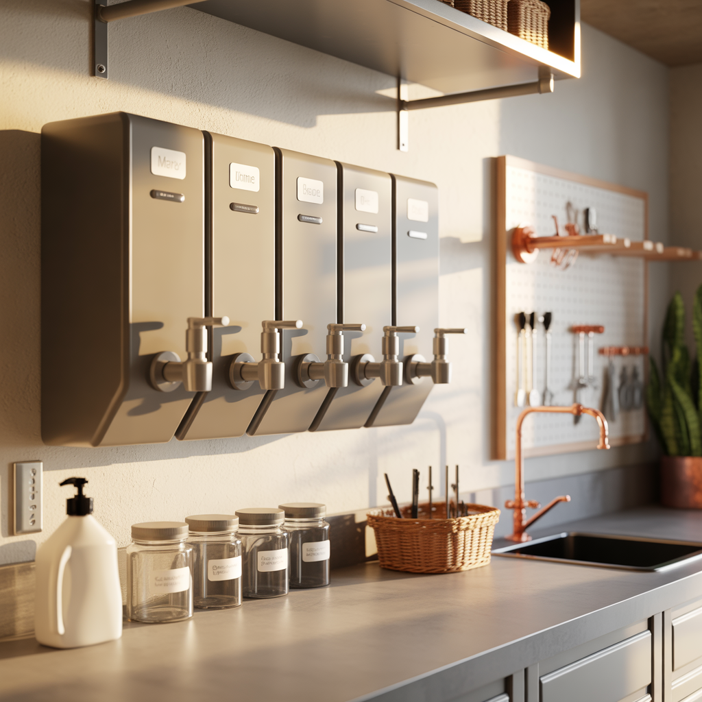 laundry detergent dispenser ideas